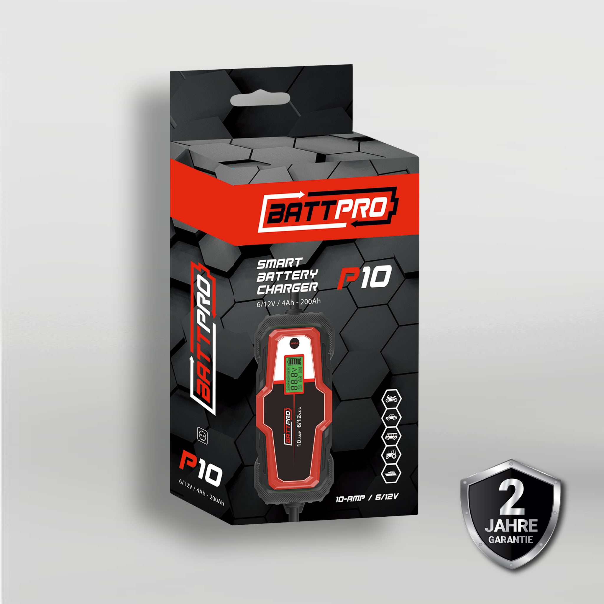 BATTPRO Ladegerät P10