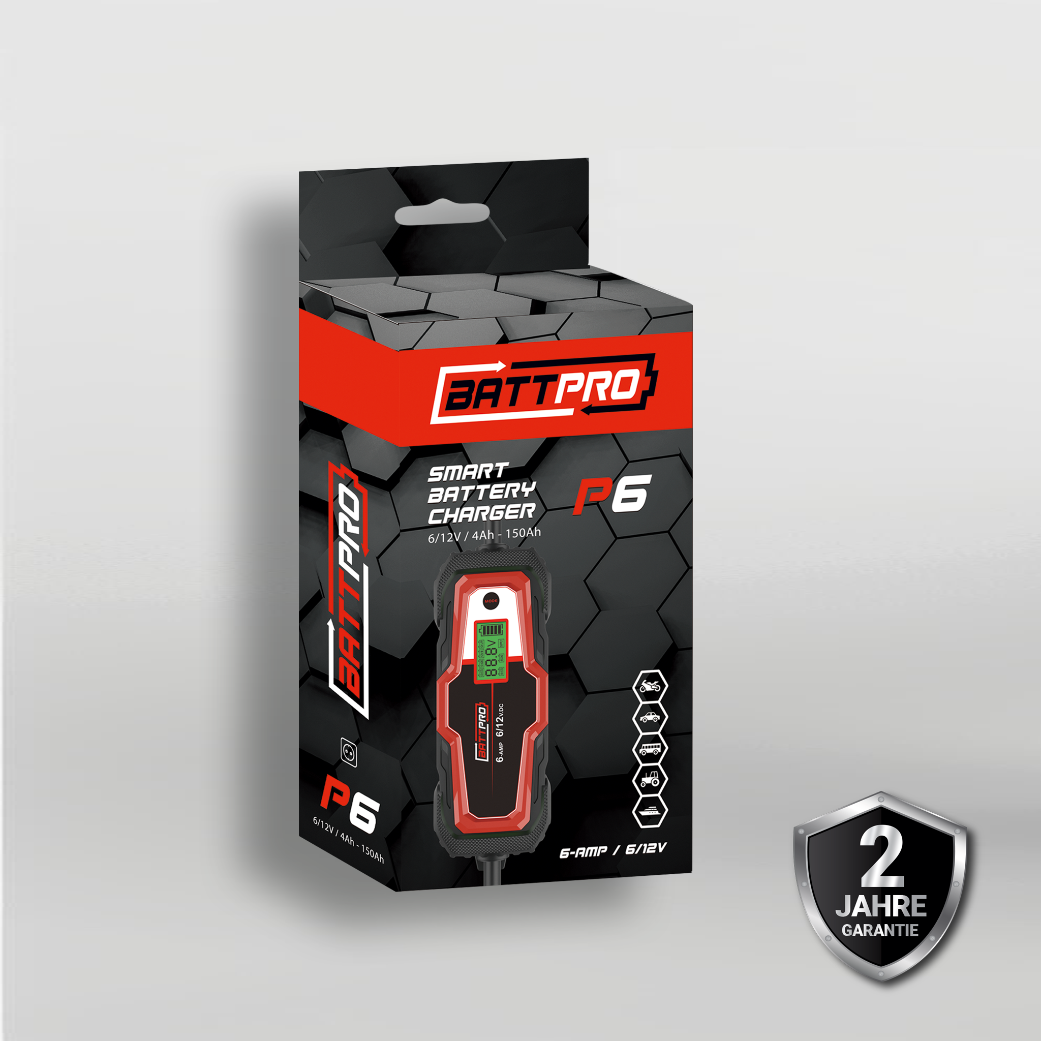 BATTPRO Ladegerät P6