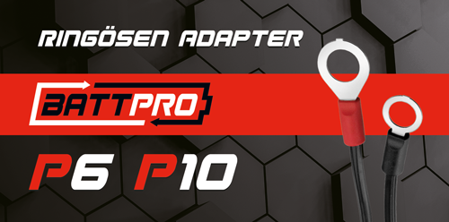 BATTPRO Ringösen Adapter P6 & P10